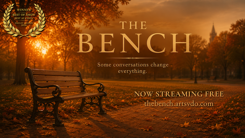 The Bench, winner of Best AI Video and Best of Show at the Hanley Awards 2026